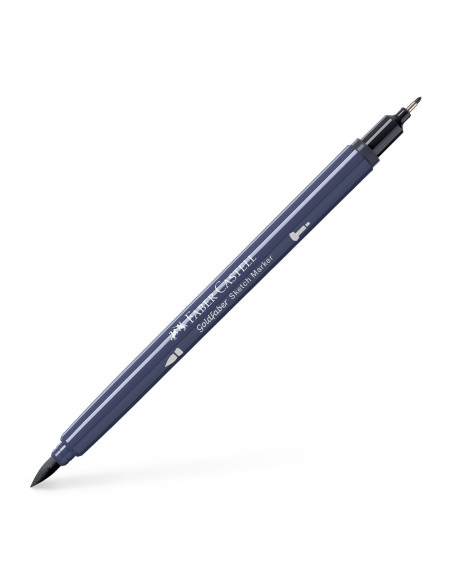 FC164796-5,Sketch marker 2 capete gri neutru v 335 goldfaber Faber-castell - Set 5