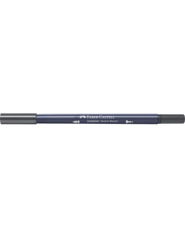 FC164796-5,Sketch marker 2 capete gri neutru v 335 goldfaber Faber-castell - Set 5