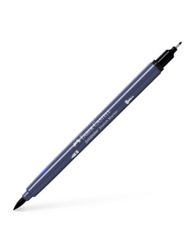 FC164799-5,Sketch marker 2 capete negru 199 goldfaber Faber-castell - Set 5