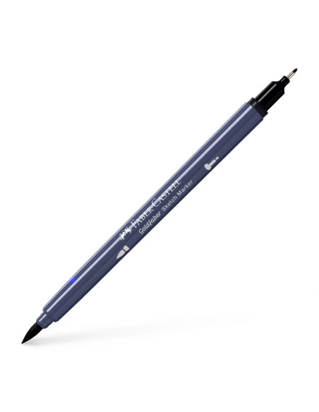 FC164799-5,Sketch marker 2 capete negru 199 goldfaber Faber-castell - Set 5