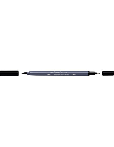 FC164799-5,Sketch marker 2 capete negru 199 goldfaber Faber-castell - Set 5
