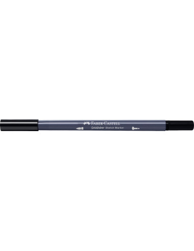 FC164799-5,Sketch marker 2 capete negru 199 goldfaber Faber-castell - Set 5
