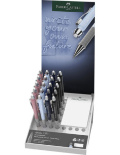 FC232720,Display 20 buc creion mecanic 0.7 mm apollo Faber-castell