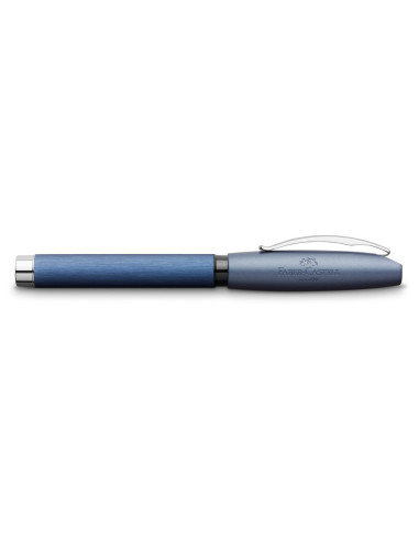 FC148443,Stilou essentio aluminium albastru b Faber-castell