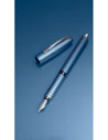 FC148443,Stilou essentio aluminium albastru b Faber-castell