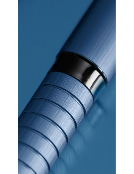 FC148436,Roller essentio aluminium albastru Faber-castell