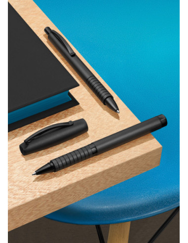 FC148437,Roller essentio aluminium negru Faber-castell