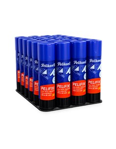 Set 20 lipiciuri solide stick Pelikan Pelifix fara solvent, lavabil, 20 g