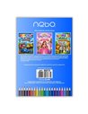 Carte de colorat A4 cu animale vesele, 8 file