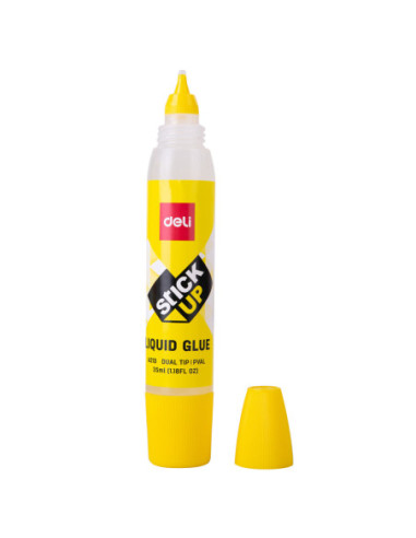 DLEA21310-24,Lipici lichid 35 ml 2 capete Deli - Set 24