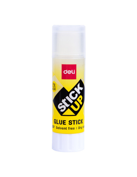 DLEA23710-12,Lipici stick 21g transparent Deli - Set 12