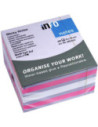 IN565463,Notes adeziv 75*75mm roz-violet- alb 450 file info notes