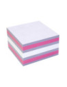 IN565463,Notes adeziv 75*75mm roz-violet- alb 450 file info notes
