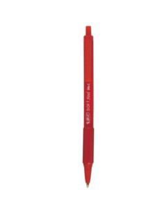 BC837399-12,Pix cu mecanism rosu soft feel Bic - Set 12