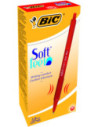 BC837399-12,Pix cu mecanism rosu soft feel Bic - Set 12