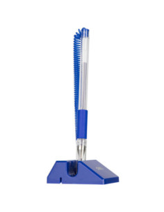 DLE6791B-12,Pix cu suport adeziv si snur 0.5mm albastru Deli - Set 12 2