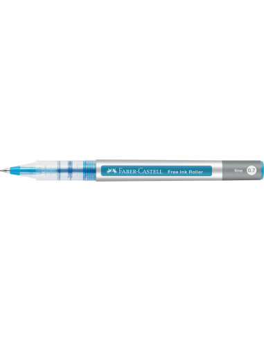 FC348147,Roller free ink 0.7mm bleu Faber-castell