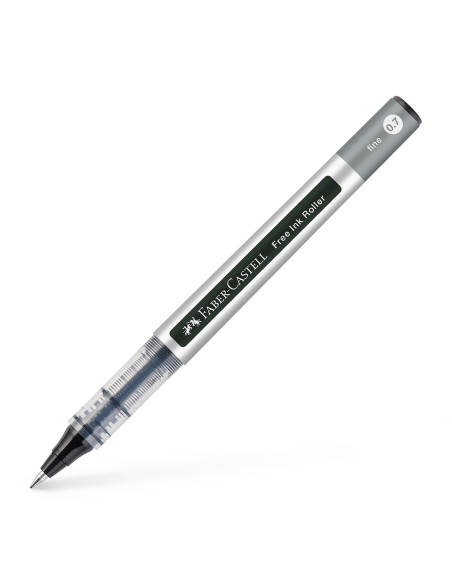 FC348199,Roller free ink 0.7mm negru Faber-castell