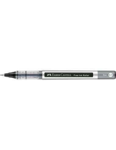 FC348199,Roller free ink 0.7mm negru Faber-castell