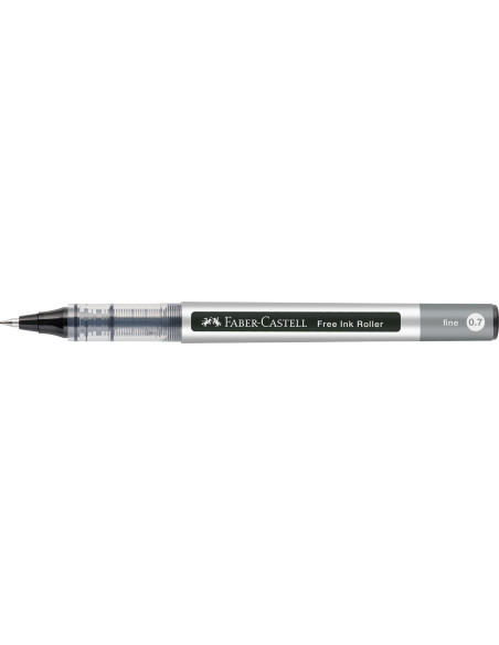 FC348199,Roller free ink 0.7mm negru Faber-castell