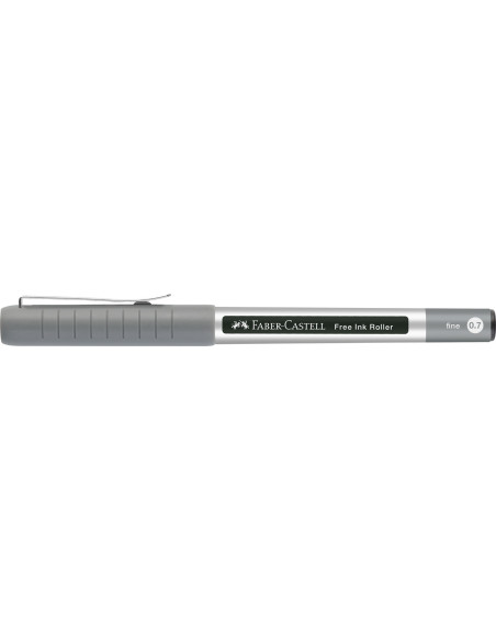 FC348199,Roller free ink 0.7mm negru Faber-castell