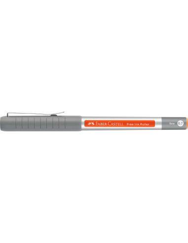 FC348115,Roller free ink 0.7mm portocaliu Faber-castell