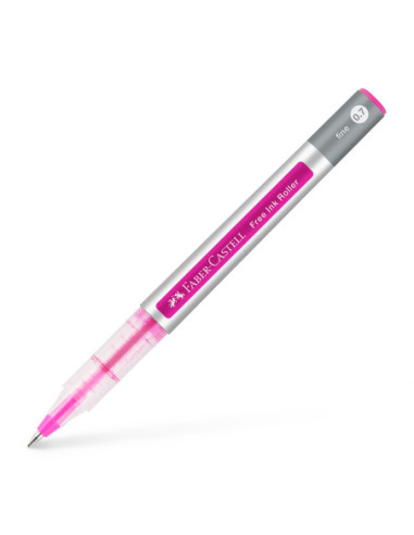 FC348128,Roller free ink 0.7mm roz Faber-castell