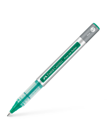 FC348163,Roller free ink 0.7mm verde Faber-castell