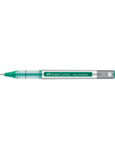 FC348163,Roller free ink 0.7mm verde Faber-castell