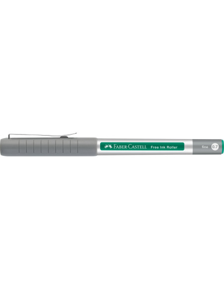 FC348163,Roller free ink 0.7mm verde Faber-castell