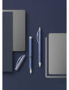 FC148440,Stilou essentio aluminium albastru m Faber-castell