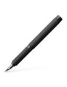 FC148481,Stilou essentio aluminium negru f Faber-castell
