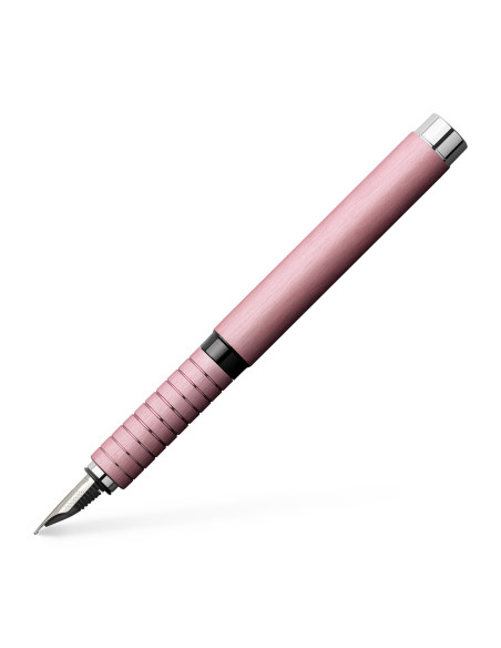 FC148420,Stilou essentio aluminium rose m Faber-castell
