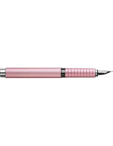 FC148420,Stilou essentio aluminium rose m Faber-castell