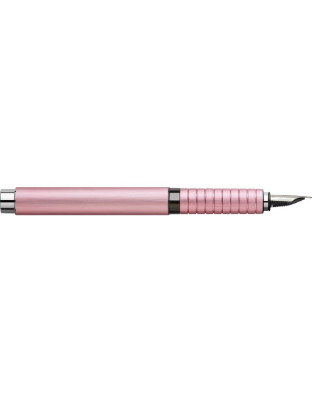 FC148420,Stilou essentio aluminium rose m Faber-castell