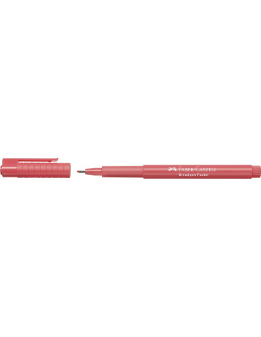 FC155422,Liner 0.8mm apricot pastel broadpen 1544 Faber-castell