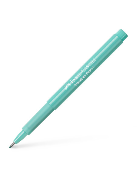 FC155457,Liner 0.8mm turcoaz pastel broadpen 1544 Faber-castell