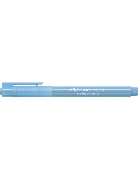 FC155458,Liner 0.8mm bleu pastel broadpen 1544 Faber-castell