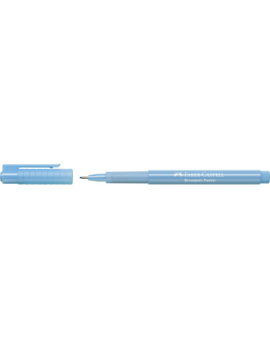 FC155458,Liner 0.8mm bleu pastel broadpen 1544 Faber-castell