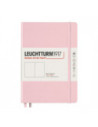 LT361577,Caiet a5 velin coperta rigida roz pastel Leuchtturm