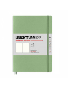 LT361593,Caiet a5 velin coperta flexibila vernil pastel Leuchtturm