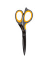 DLE6027,Foarfeca birou 17.5cm neagra profesionala Deli