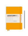 LT363387,Caiet a5 punctat coperta rigida galben mustar Leuchtturm