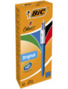 BC801867-12,Pix cu mecanism 4 culori mediu Bic - Set 12