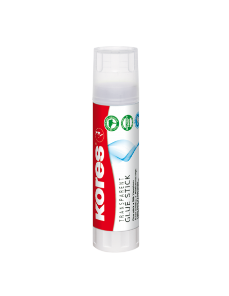 KO16204-12,Lipici stick 21g transparent Kores - Set 12