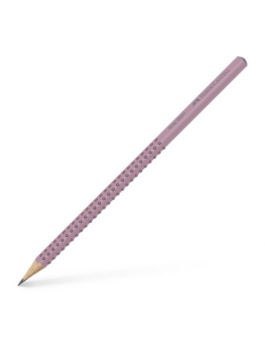 FC517054-12,Creion grafit b grip 2001 rose Faber-castell - Set 12