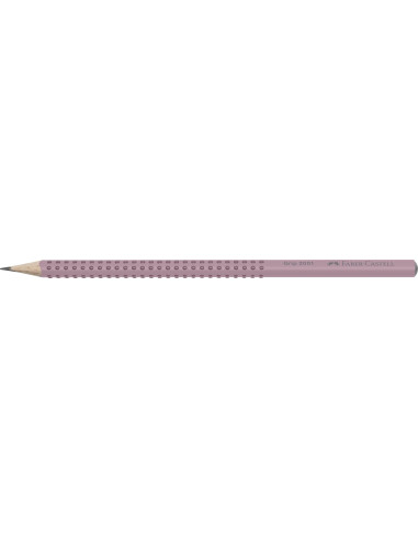 FC517054-12,Creion grafit b grip 2001 rose Faber-castell - Set 12