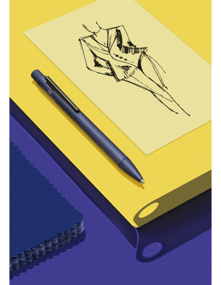FC146161,Stilou neo slim aluminium albastru f Faber-castell