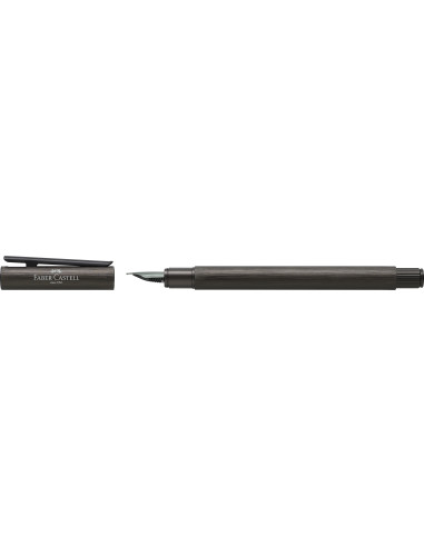 FC146251,Stilou neo slim aluminium negru f Faber-castell