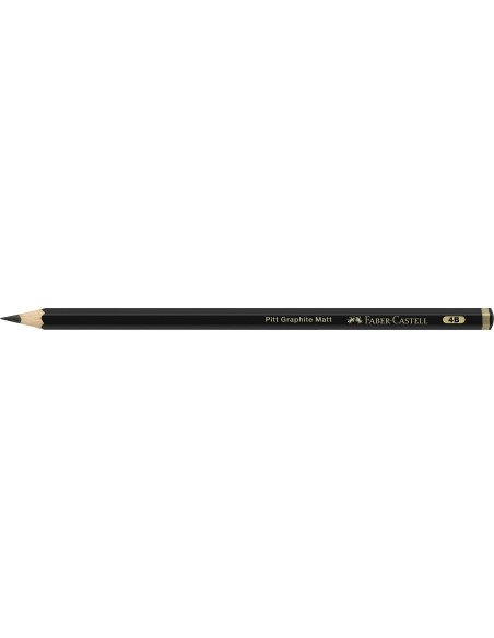 FC115204,Creion grafit mat 4b pitt Faber-castell